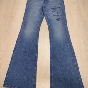 Premium Ladies High Waist Wide Leg Denim Jeans - Lido New York Bangladesh